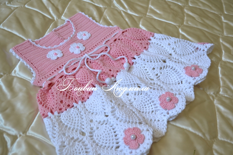 Детское платье крючком