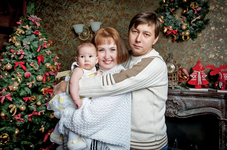 Наша новогодняя фотосессия.