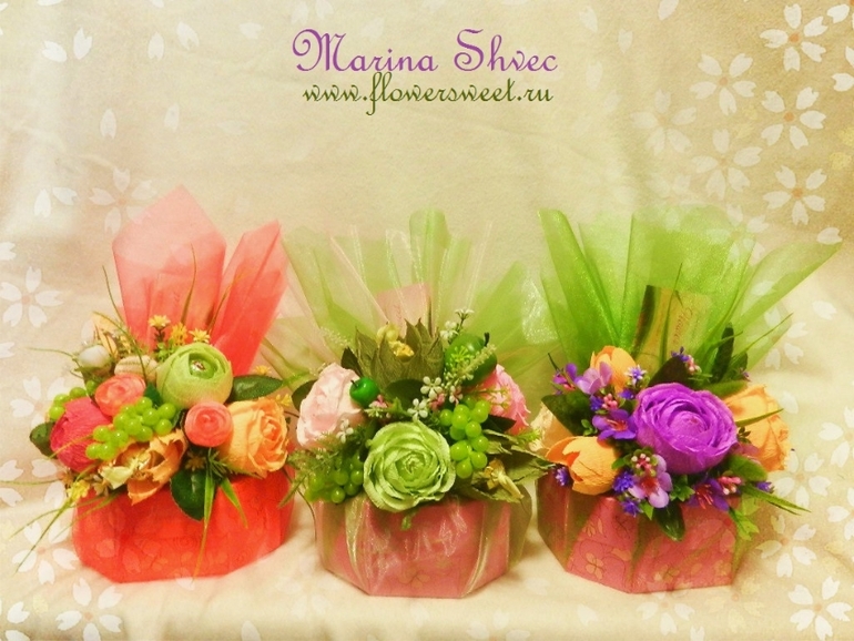 Коробочки сладко-фруктовые =)