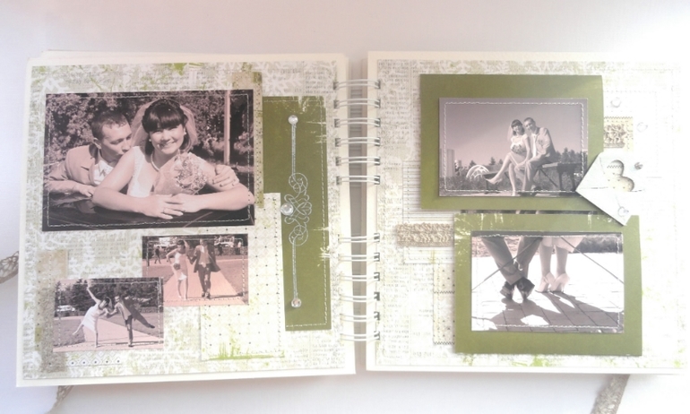 Сважебный альбом для очень красивой пары