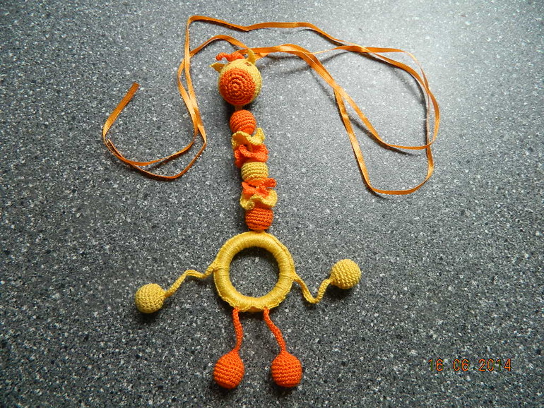 Игрушка-подвеска "Жирафик"