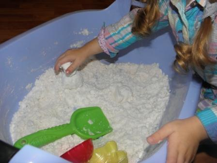 Наш вечер сегодня ( домашний снег)