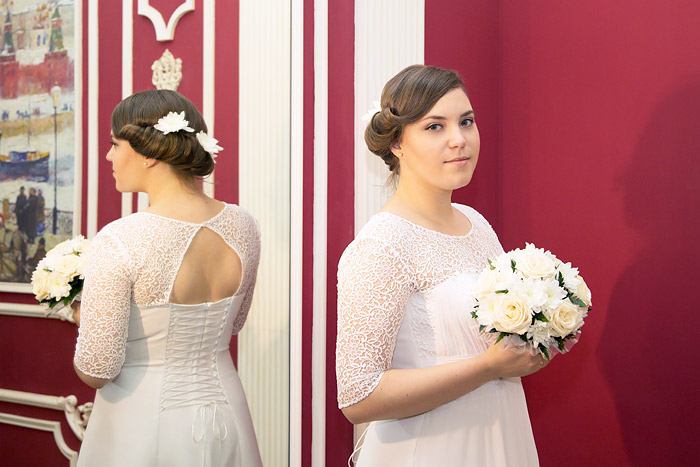 Свадебный образ для Анастасии (12 февраля 2014)