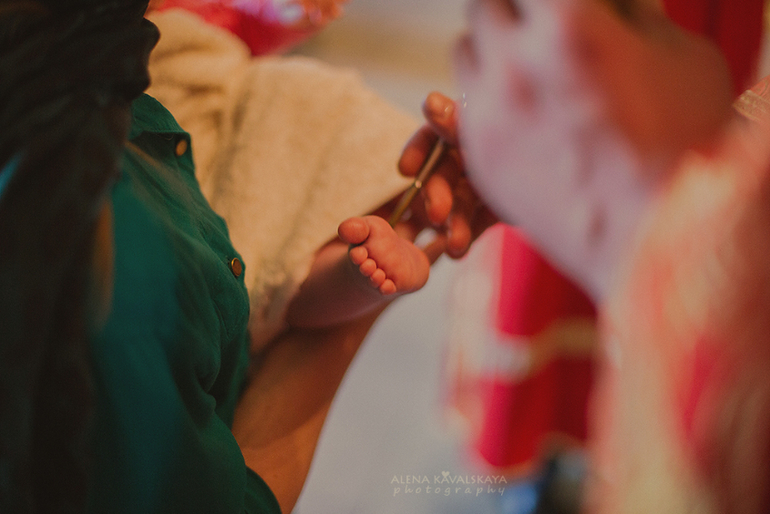 Крещение Евгении