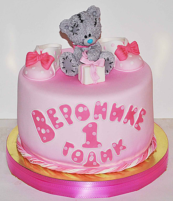 Торт с мишкой