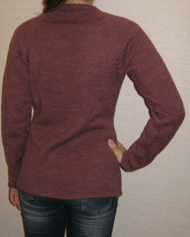 Мое первое изделие на вязальной машине