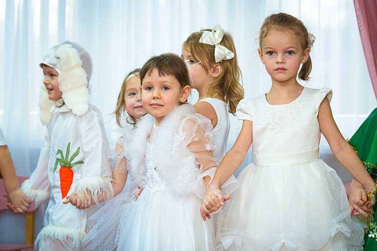 Новогодний утренник в детском саду)