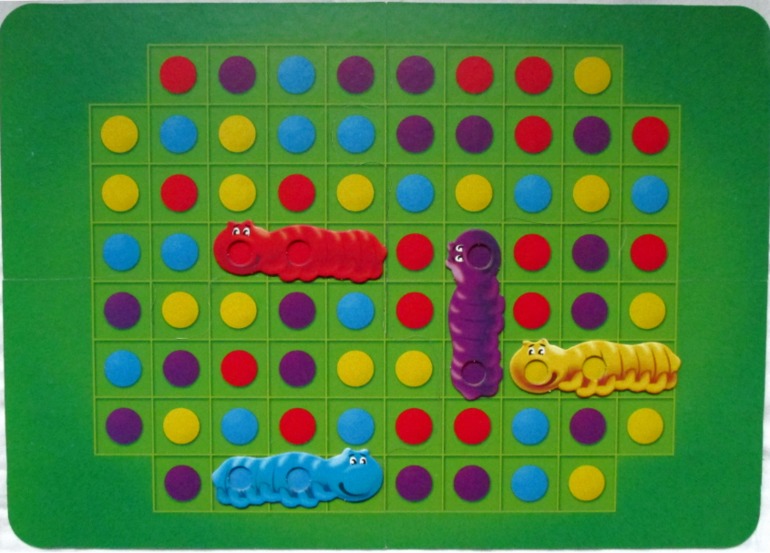 Наши новые игры: Сундучок знаний и Разноцветные гусенички (возраст 4+)