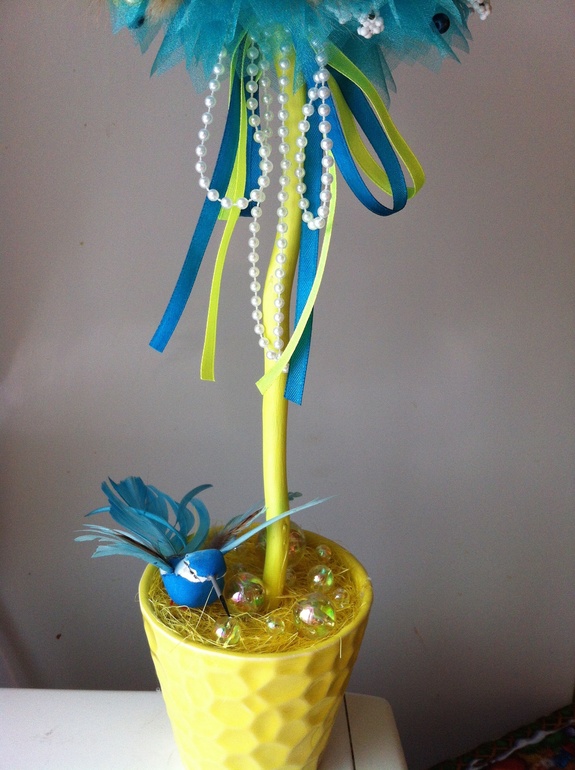 Лимонно-бирюзовое!