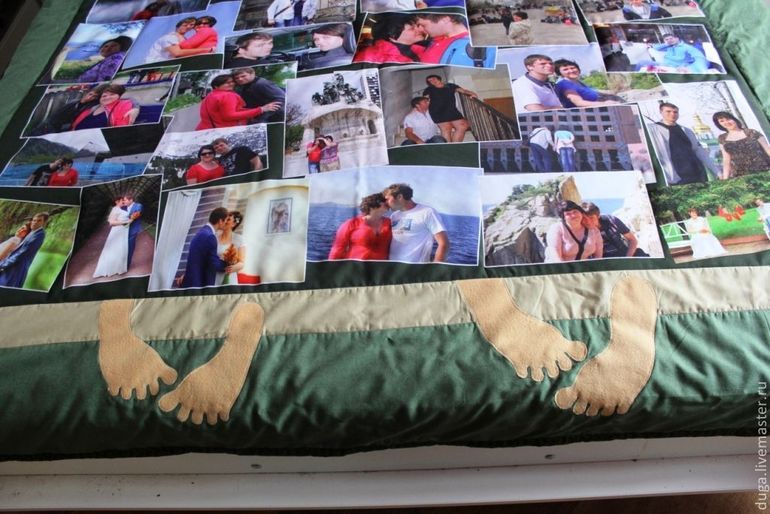 Покрывало-Фотоколлаж.