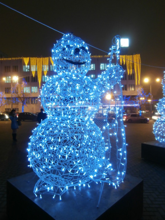городская елка.