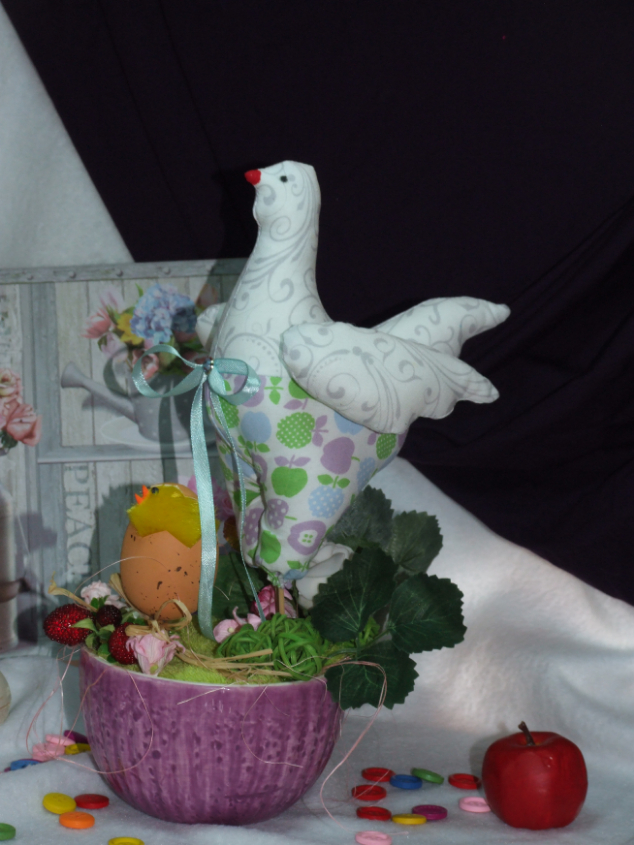 Курочка к пасхе.