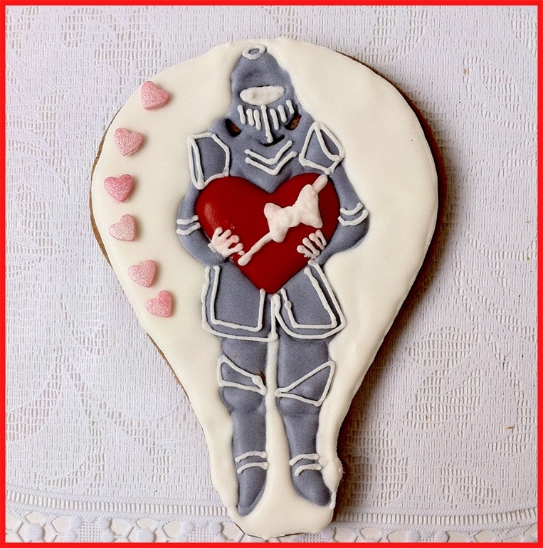 Имбирные расписные пряники ко Дню всех влюбленных и 23 февраля!!