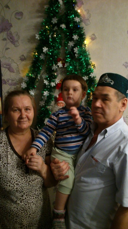 А вот так мы отметили Новый Год.
