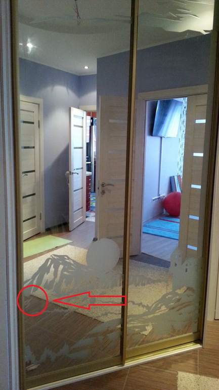 Производственный ли брак шкафа?