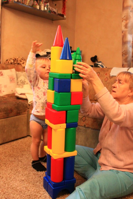 Мы строили, строили и, наконец,.....