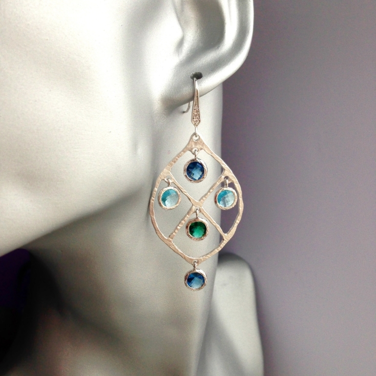 Мои новинки с жемчугом, топазами и аметистами