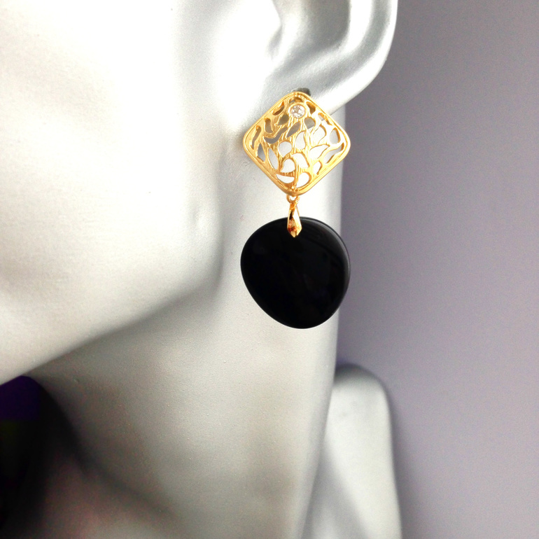 Мои новинки с жемчугом, топазами и аметистами