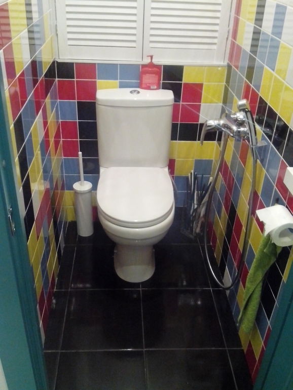 Наша новая квартира) начну с ванны и туалета)