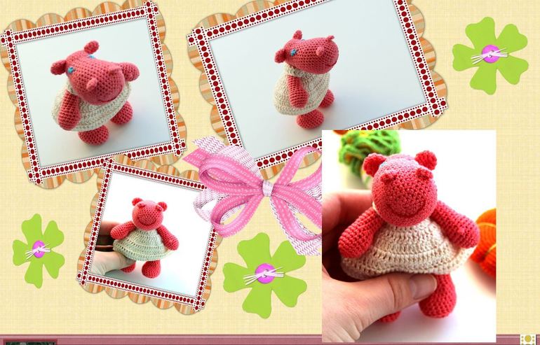 Малышка бегемотик