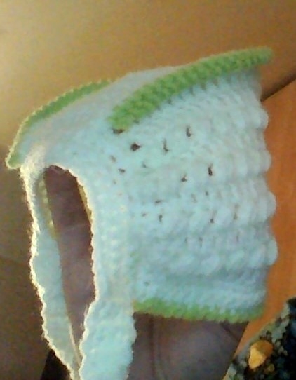 МК по вязанию чепчика для новорожденных 0-3 мес