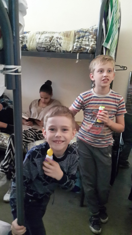 Беженцы в Печатниках