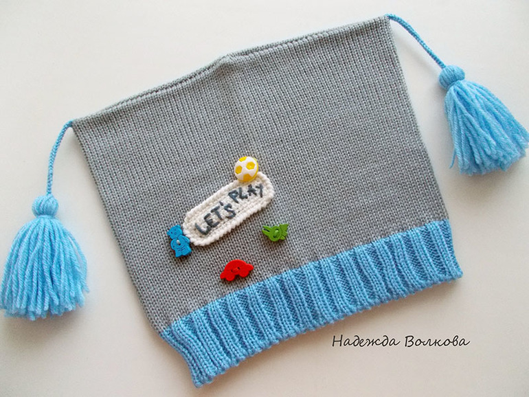 Шапочка для мальчика Давай поиграем