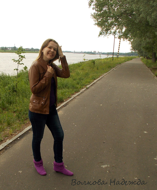 Выгуляла сапожки