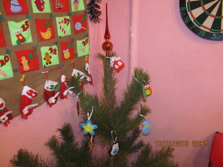 и вот она нарядная...