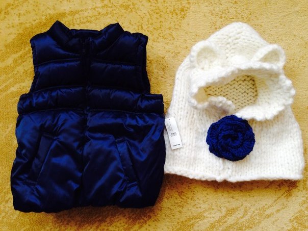 Продам капюшон+жилетка. Регион