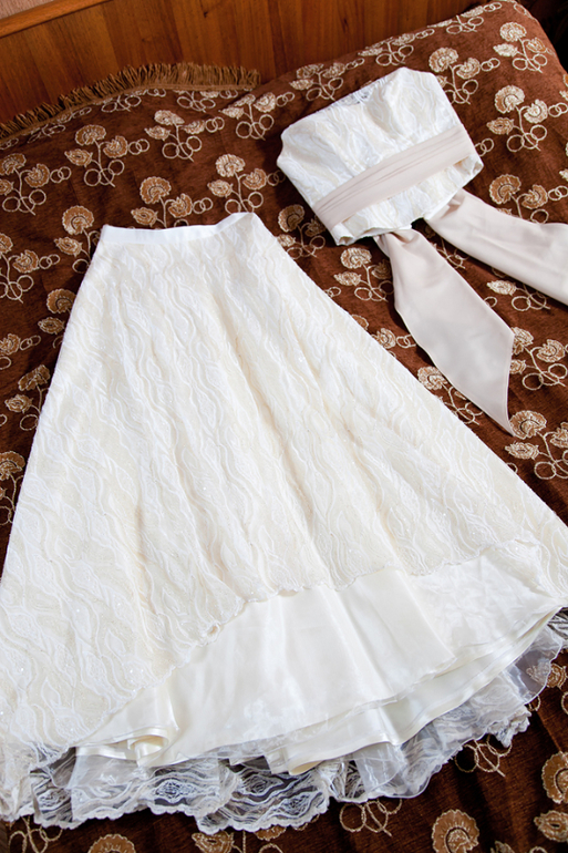 Свадебное платье, отлично для беременных 44-46