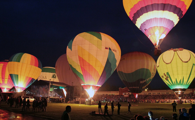Закрытие небесной ярмарки