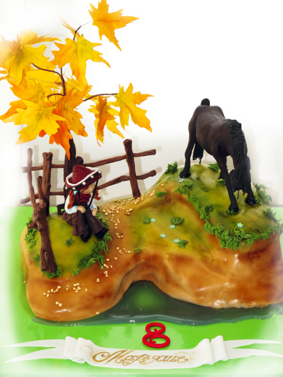 Мой конь и его девочка)