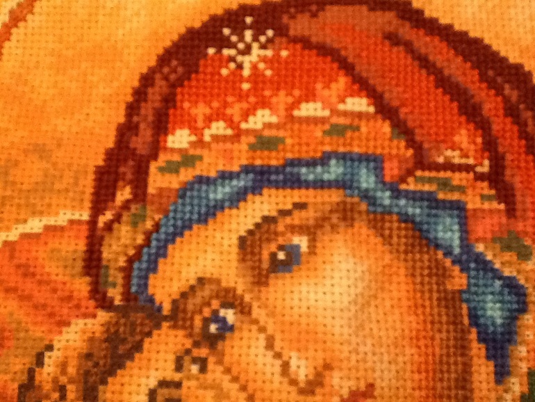 Вышиваю