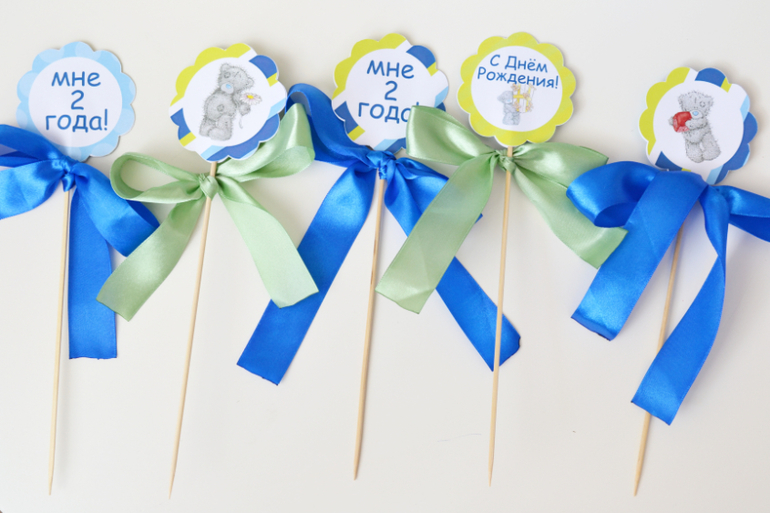 Оформление и организация Вашего праздника: аниматоры, бумажная атрибутика!!!