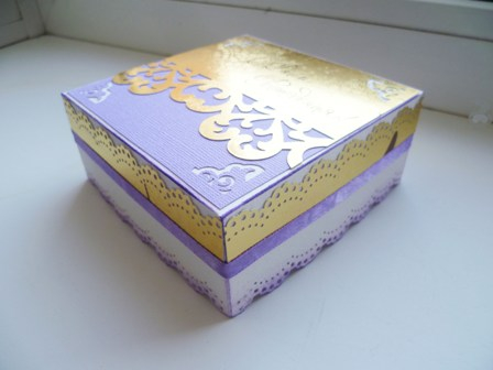 Коробка-сюрприз с тортиком