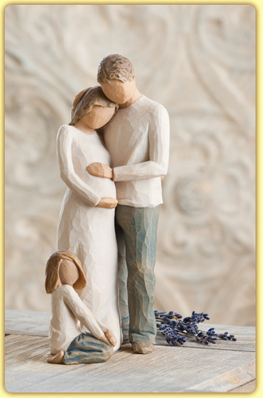 Трогательные фигурки из дерева (от Сьюзан Лорди)