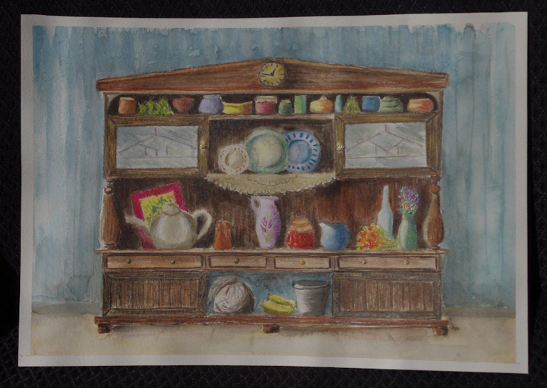 акварельки  на дачу