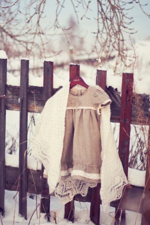 Платье из льна и не только