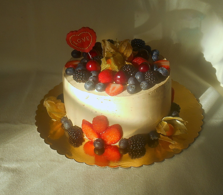 тортик без мастики