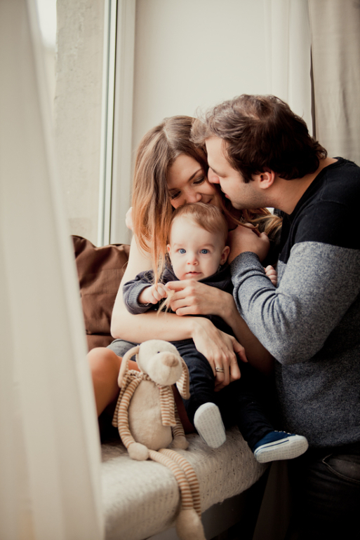 Семейная фотосессия в студии