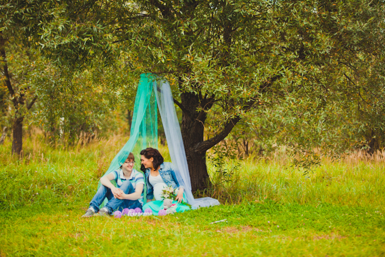 Фотосессия беременности для Оли и Жени