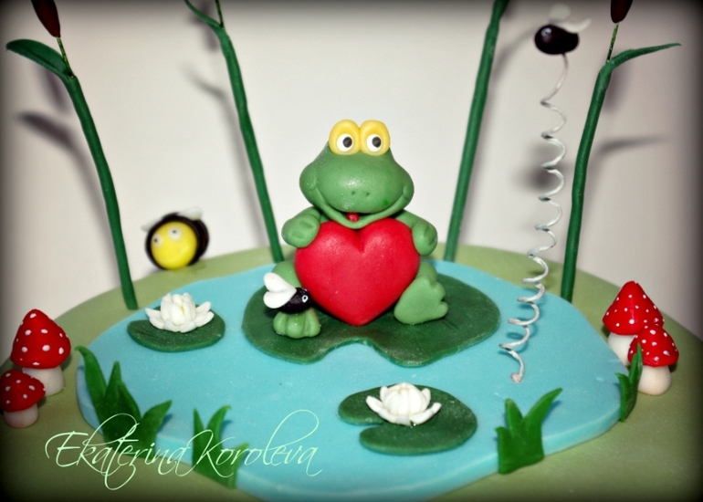 Лягушонок на болоте)