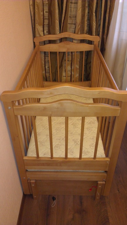 Кроватка детская Купава (Можга) + матрас Bambus