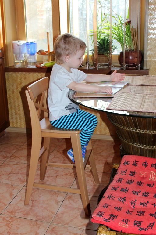 Наш новый стульчик
