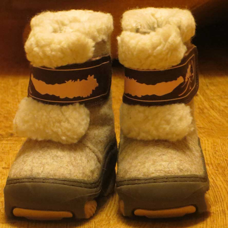 Валенки фирмы Zebra, р-р 21-22