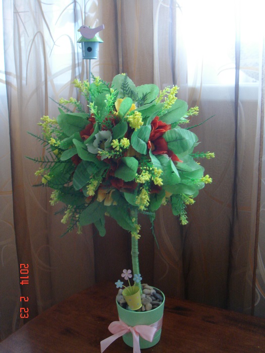 Топиарий-весеннее настроение.