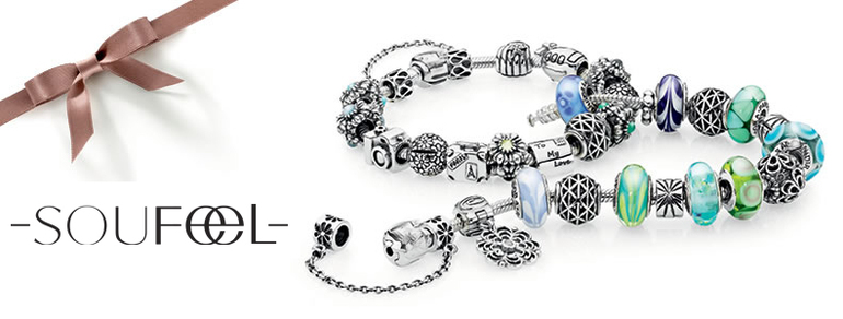 Украшения из серебра в стиле Pandora.