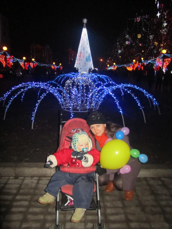 Новогднее......