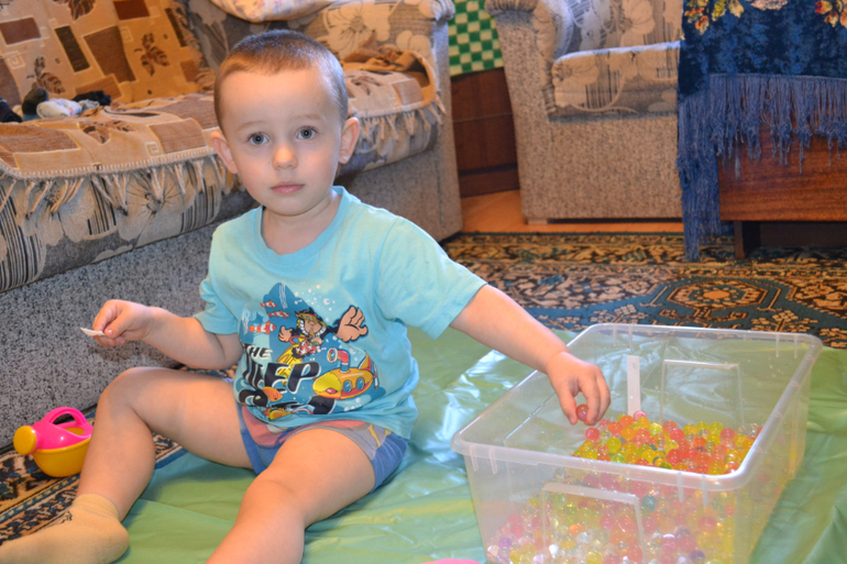 Наши развивающие занятия в 2 года